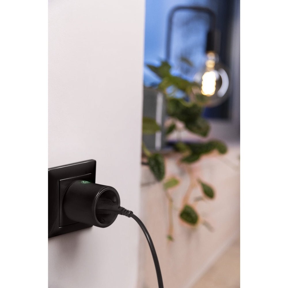 4099854295256 - Chytrá energetická zásuvka černá ZigBee PLUG EU - Zásuvka - LEDVANCE e - shop