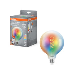4058075850804 - Chytrá Matter RGBTW žárovka E27 4.8 W FILAMENTLOBE125 OSRAM - Žárovka - LEDVANCE e - shop