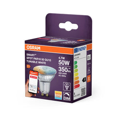 4099854461767 - Chytrá stmívatelná zigbee LED bodovkaU10 SPOT, laditelná bílá OSRAM - Žárovka - LEDVANCE e - shop