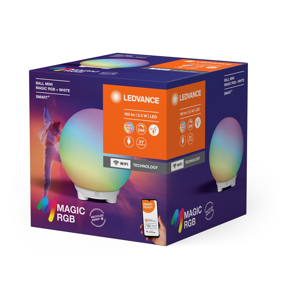 4058075831711 - Chýtrá WiFi LED RGBW stolní lampa stmívatelná 2.5 W - Stolní lampa - LEDVANCE e - shop