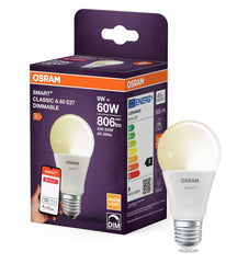 4099854460319 - Chytrá zigbee LED stmívatelná žárovka E27 9 W CLASSIC A, teplá bílá OSRAM - Žárovka - Czechia LEDVANCE e-shop