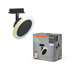 4099854474682 - Chytré kolejnicové svítidlo Matter, Tracklight kulaté ČERNÉ Laditelná Bílá - Stropní svítidlo - Czechia LEDVANCE e - shop