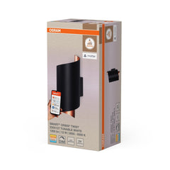 4099854475054 - Chytré nástěnné svítidlo Matter Wall, Twist ČERNÉ Laditelná Bílá - Stropní svítidlo - Czechia LEDVANCE e - shop