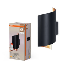 4099854475054 - Chytré nástěnné svítidlo Matter Wall, Twist ČERNÉ Laditelná Bílá - Stropní svítidlo - Czechia LEDVANCE e - shop