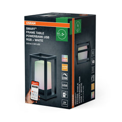 4099854474958 - Chytré stolní svítidlo Wifi rámované, Table Powerbank USB RGB+Teplá Bílá - Venkovní dekorativní svítidlo - Czechia LEDVANCE e - shop