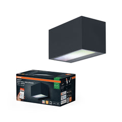 4099854474781 - Chytré venkovní nástěnné svítidlo Brick Wall Wide UpDown RGB+Teplá Bílá - Venkovní dekorativní svítidlo - Czechia LEDVANCE e - shop