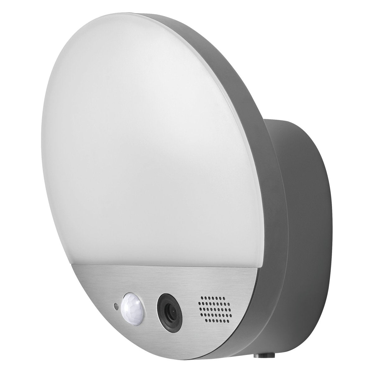 4099854474910 - Chytré venkovní nástěnné svítidlo Wifi Camera Round s kamerou, Teplá Bílá - Venkovní dekorativní svítidlo - Czechia LEDVANCE e - shop