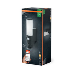 4099854474972 - Chytré venkovní nástěnné svítidlo Wifi Wall Camera Control s kamerou a alarmem, Teplá Bílá - Venkovní dekorativní svítidlo - Czechia LEDVANCE e - shop