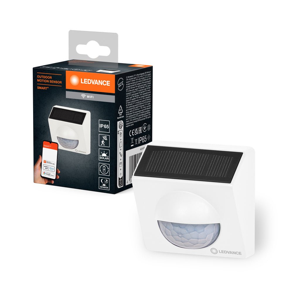 Chytrý venkovní WiFi pohybový senzor bílý SOLAR MOTION