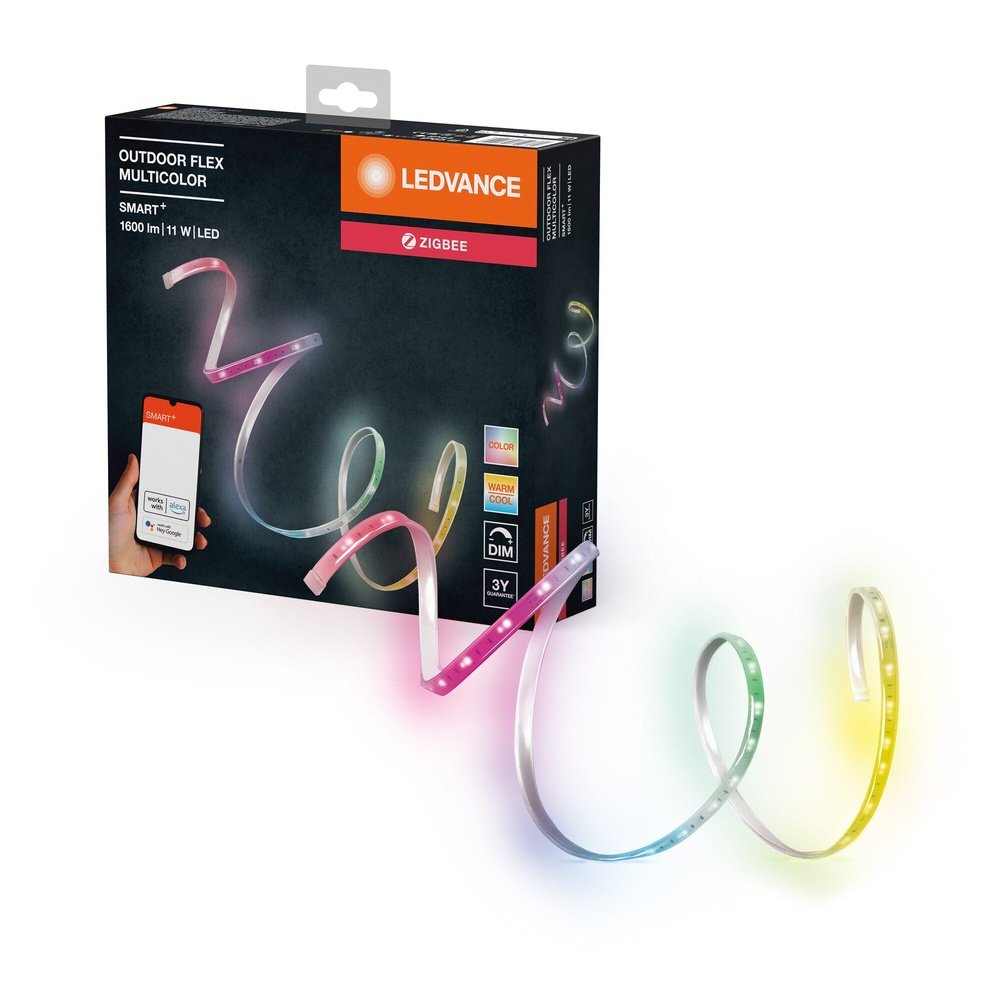 Chytrý Zigbee LED RGBW venkovní pásek FLEX 11 W 500cm