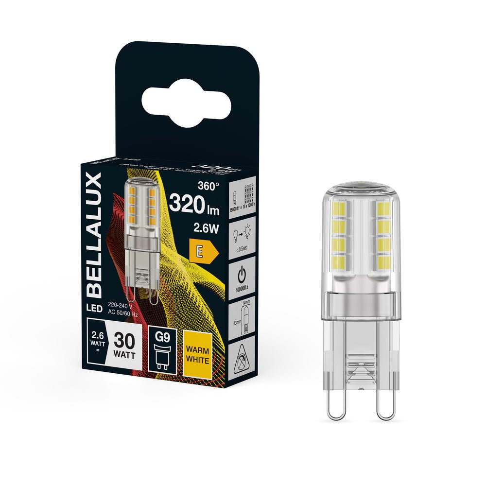 4058075135963 - Čirá LED žárovka G9 2.6W PIN, teplá bílá - Žárovka - LEDVANCE e - shop
