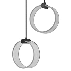 4099854459009 - Decor Circle 2x LED závěsné svítidlo 14 W Click CCT, černé, Ø273 mm - Závěsné - LEDVANCE e - shop