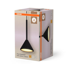 4099854460395 - Decor Fuji 1x LED závěsné svítidlo 5 W Teplá bílá, černé, 1500 mm - Závěsné - LEDVANCE e - shop