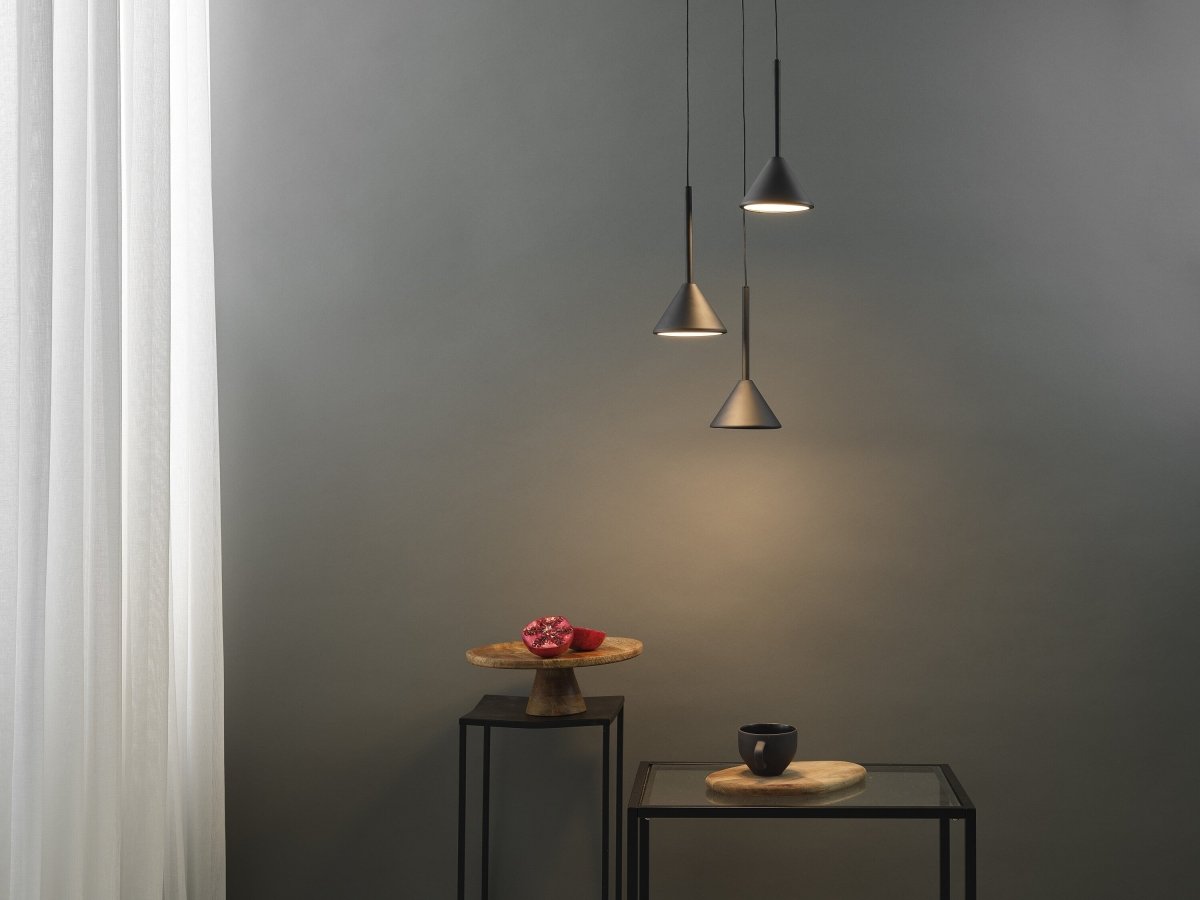 4099854460418 - Decor Fuji závěsné svítidlo 3x LED 13 W, Teplá bílá 3000 K, černé, Ø290 mm - Závěsné - LEDVANCE e - shop