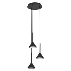 4099854460418 - Decor Fuji závěsné svítidlo 3x LED 13 W, Teplá bílá 3000 K, černé, Ø290 mm - Závěsné - LEDVANCE e - shop