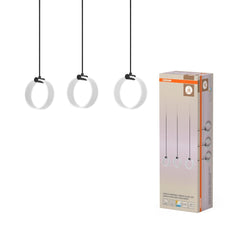 4099854459023 - Decor kulaté 3x LED závěsné svítidlo LN 20W Click CCT černé 660 mm - Závěsné - LEDVANCE e - shop