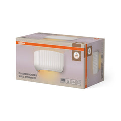 4099854454547 - Dekorativní bílé nástěnné svítidlo 1xE27, plášť ze sádry, 308 mm - Nástěnné svítidlo - LEDVANCE e - shop