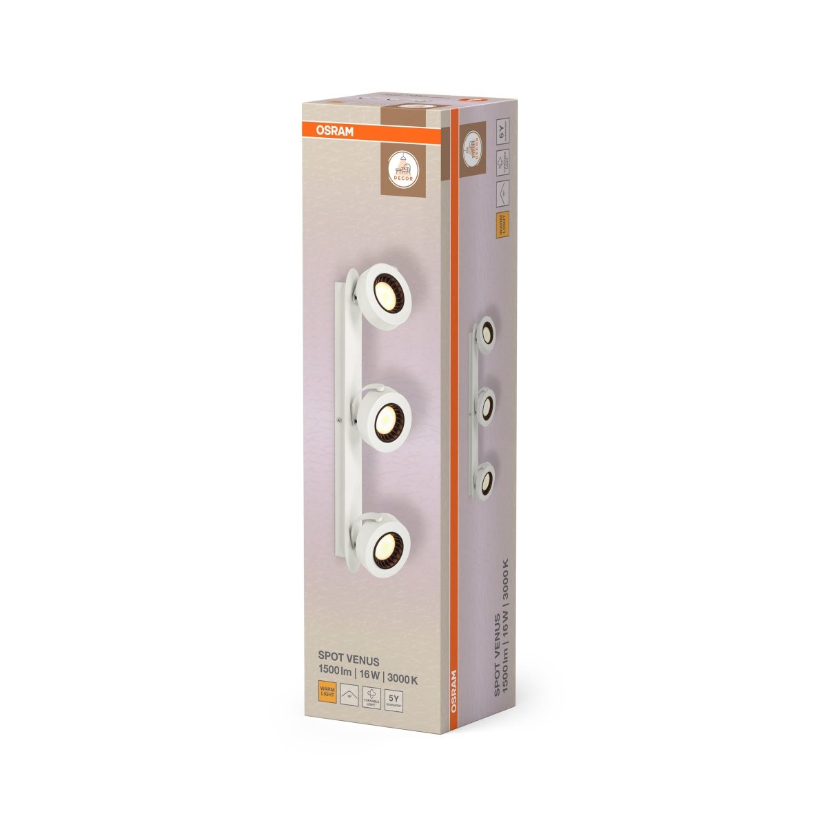 4099854474279 - Dekorativní bílé stropní svítidlo 16 W Teplá bílá 500 mm - Stropní svítidlo - LEDVANCE e - shop