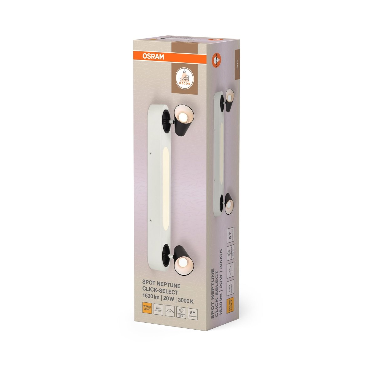 4099854471551 - Dekorativní bílé stropní svítidlo 20 W Teplá bílá 508 mm - Stropní svítidlo - LEDVANCE e - shop