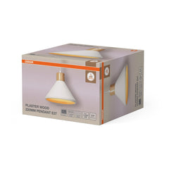 4099854460975 - Dekorativní bílé závěsné svítidlo 220mm Sádra - Závěsné - LEDVANCE e - shop