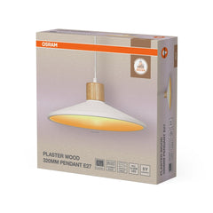 4099854460999 - Dekorativní bílé závěsné svítidlo 320mm E27 - Závěsné - LEDVANCE e - shop