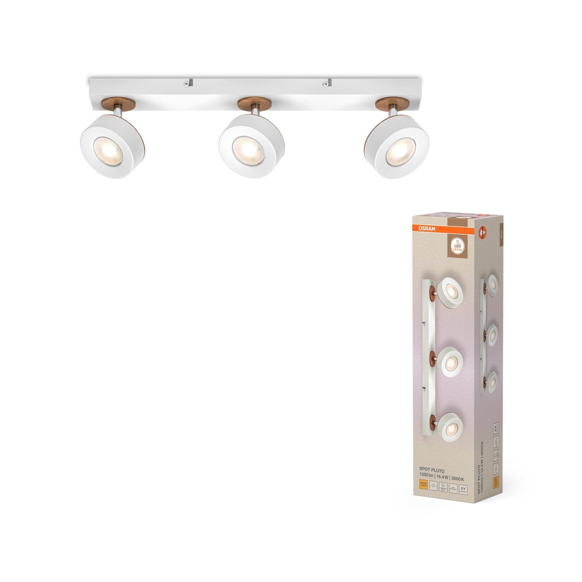 4099854470912 - Dekorativní bílý reflektor 14,40 W Teplá bílá 498 mm - Reflektor - LEDVANCE e - shop