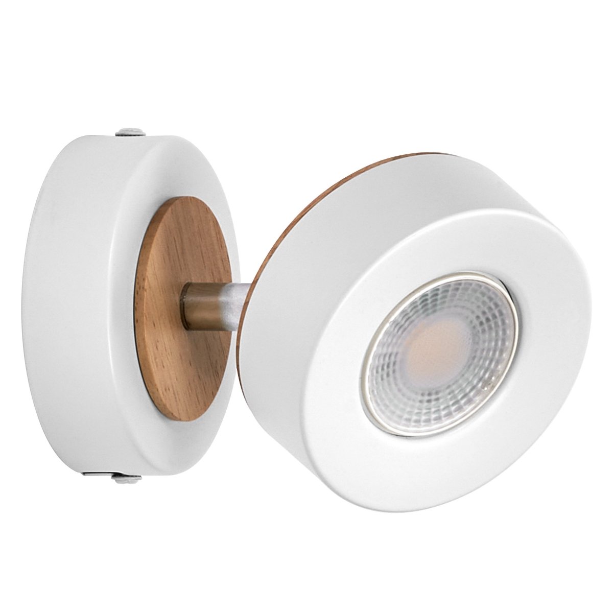 4099854470875 - Dekorativní bílý reflektor 4,80 W Teplá bílá 90 mm - Reflektor - LEDVANCE e - shop