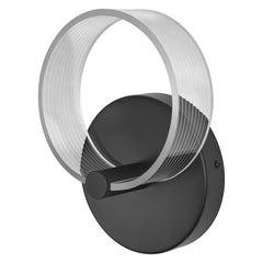 4099854453410 - Dekorativní černé nástěnné svítidlo 8 W Laditelná bílá 160 mm - Nástěnné svítidlo - LEDVANCE e - shop