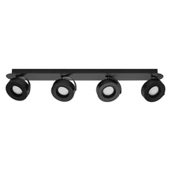 4099854474330 - Dekorativní černé stropní svítidlo 21 W Teplá bílá 695 mm - Stropní svítidlo - LEDVANCE e - shop