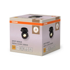 4099854471377 - Dekorativní černé stropní svítidlo 5,50 W Teplá bílá 125 mm - Stropní svítidlo - LEDVANCE e - shop