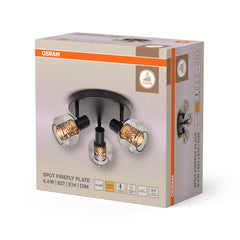 4099854474637 - Dekorativní černé stropní svítidlo 8,40 W Teplá bílá - Stropní svítidlo - LEDVANCE e - shop