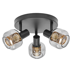 4099854474637 - Dekorativní černé stropní svítidlo 8,40 W Teplá bílá - Stropní svítidlo - LEDVANCE e - shop