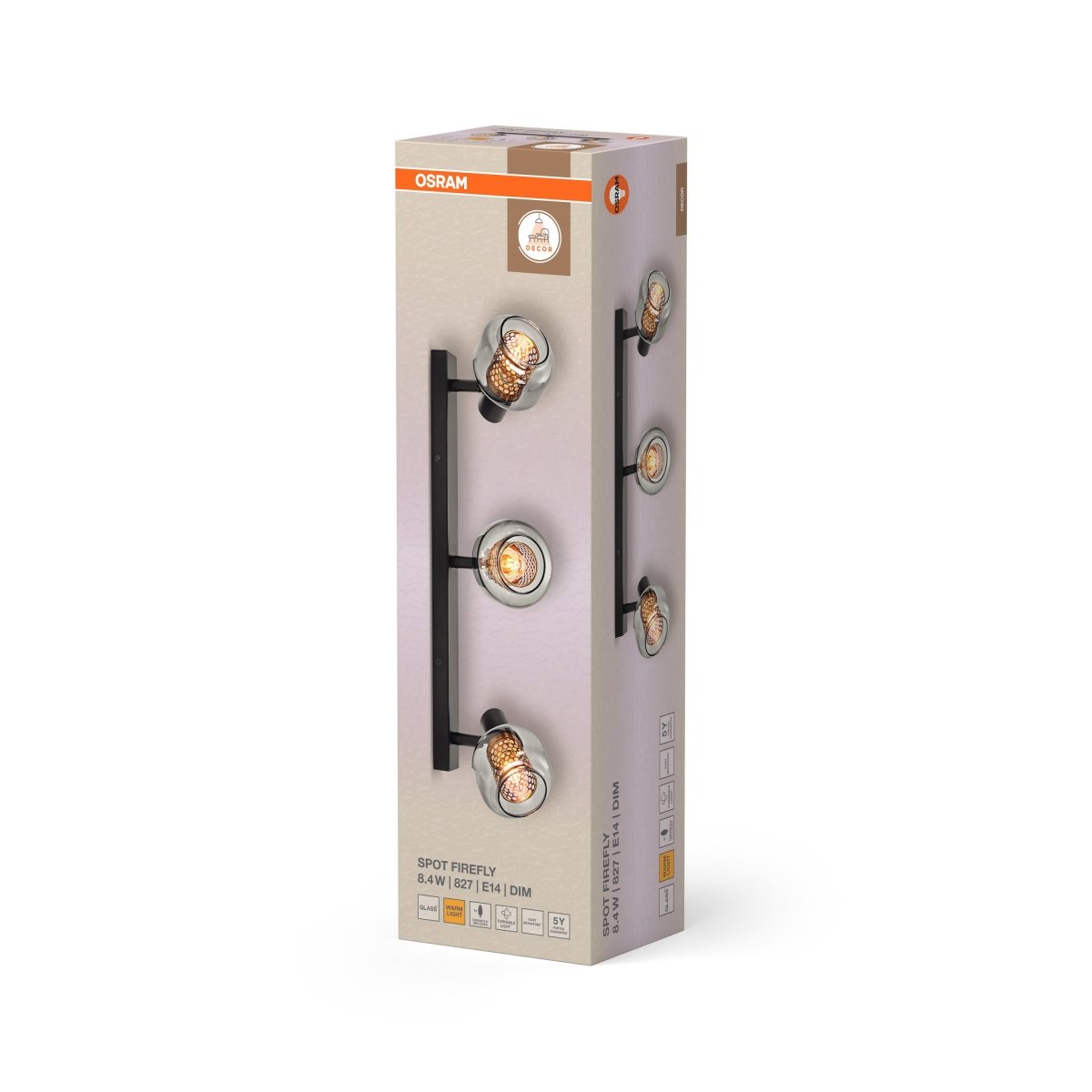 4099854472114 - Dekorativní černé stropní svítidlo 8,40 W Teplá bílá 604 mm - Stropní svítidlo - LEDVANCE e - shop