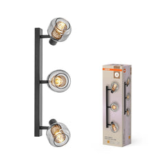 4099854472114 - Dekorativní černé stropní svítidlo 8,40 W Teplá bílá 604 mm - Stropní svítidlo - LEDVANCE e - shop