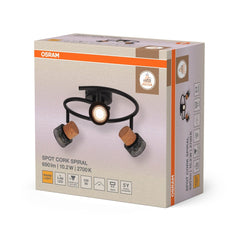 4099854470653 - Dekorativní černý reflektor 10,20 W Teplá bílá 318 mm - Reflektor - LEDVANCE e - shop
