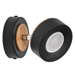 4099854470950 - Dekorativní černý reflektor 4,80 W Teplá bílá 90 mm - Reflektor - LEDVANCE e - shop