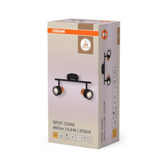 4099854470639 - Dekorativní černý reflektor 6,80 W Teplá bílá 338 mm - Reflektor - LEDVANCE e - shop