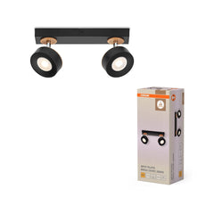 4099854470998 - Dekorativní černý reflektor 9,60 W Teplá bílá 298 mm - Reflektor - LEDVANCE e - shop