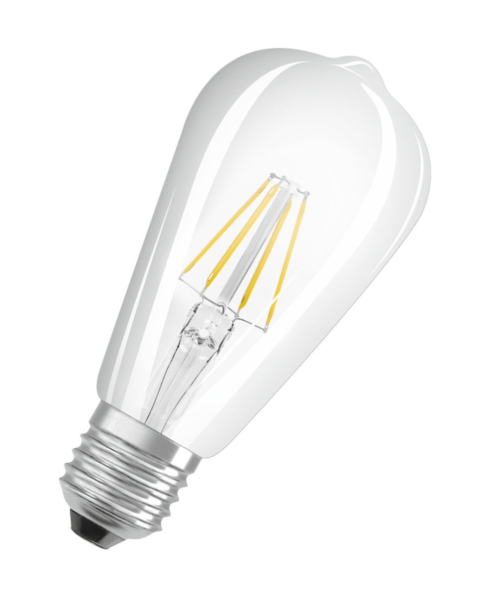 4058075434424 - Dekorativní LED průhledná žárovka E27 4 W CLASSIC ST, teplá bílá - Žárovka - LEDVANCE e - shop