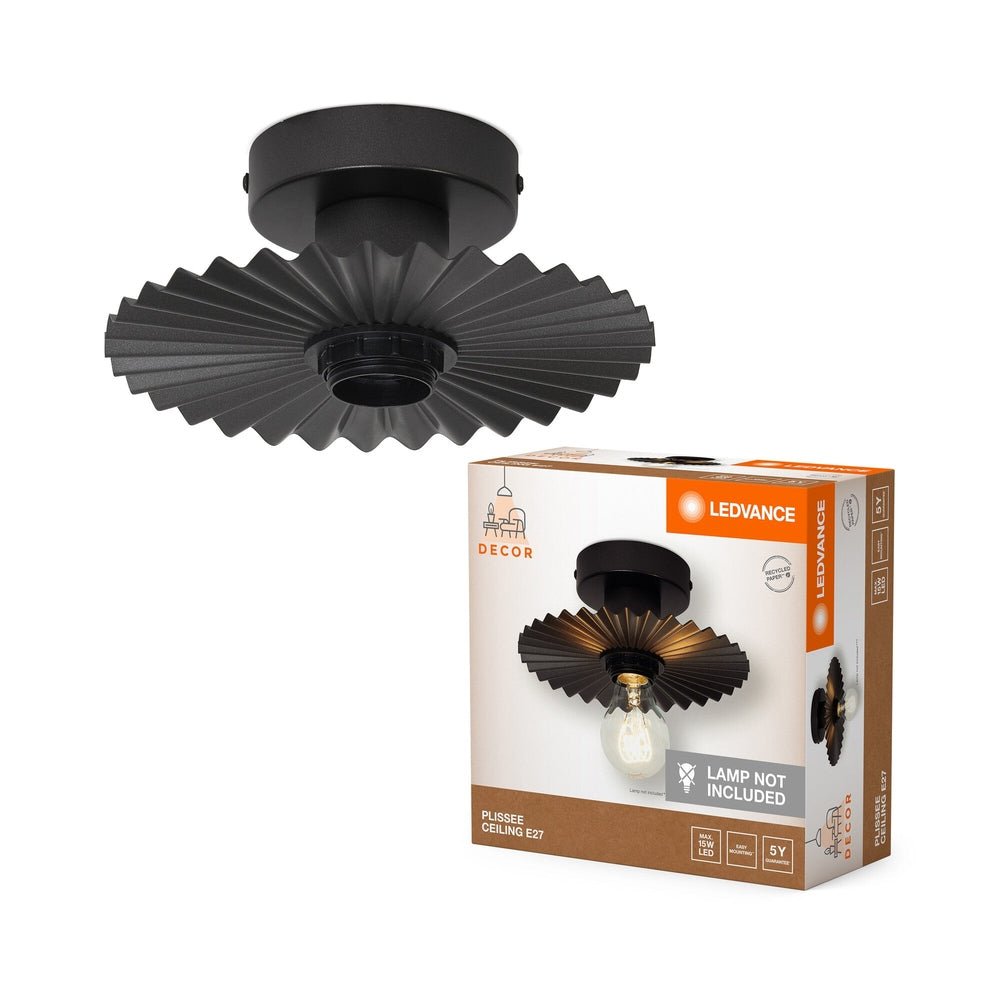 Dekorativní LED stropní svítidlo E27 15 W PLISSEE CEILING