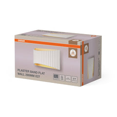 4099854454363 - Dekorativní nástěnné svítidlo 1xE27, Bílá, 290 mm, plochý design - Nástěnné svítidlo - LEDVANCE e - shop