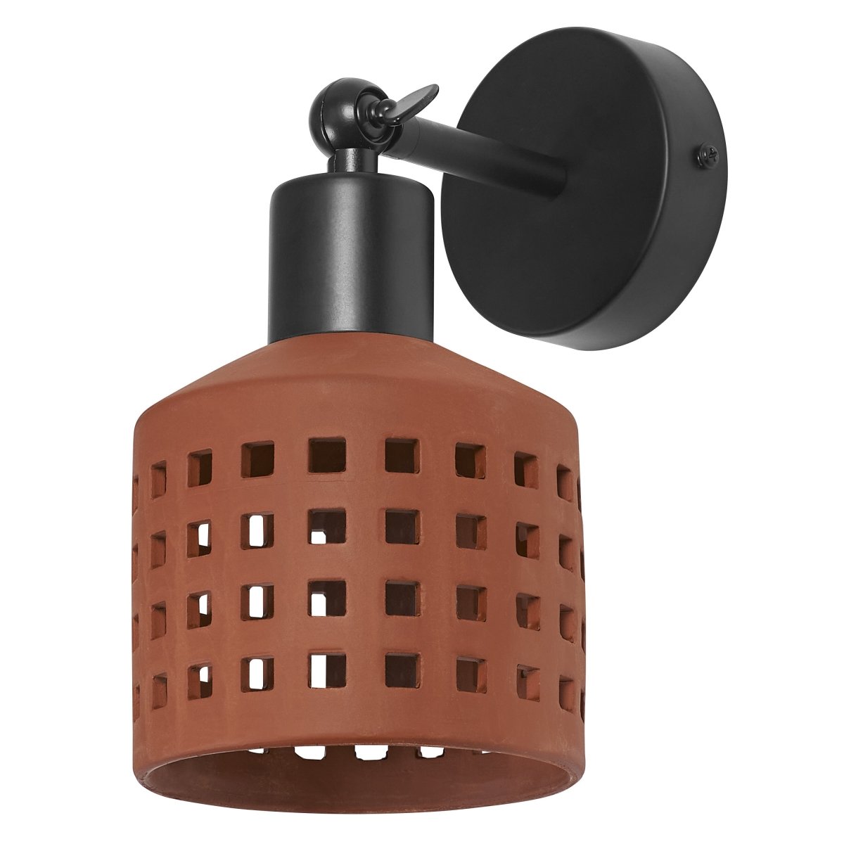 4099854453496 - Dekorativní nástěnné svítidlo Clay Windows 1xE27 hnědé - Nástěnné svítidlo - LEDVANCE e - shop