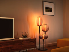 4099854440366 - Dekorativní šedá stojací lampa 3xE27 - Stojací lampa - LEDVANCE e - shop