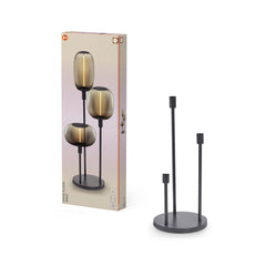 4099854440366 - Dekorativní šedá stojací lampa 3xE27 - Stojací lampa - LEDVANCE e - shop