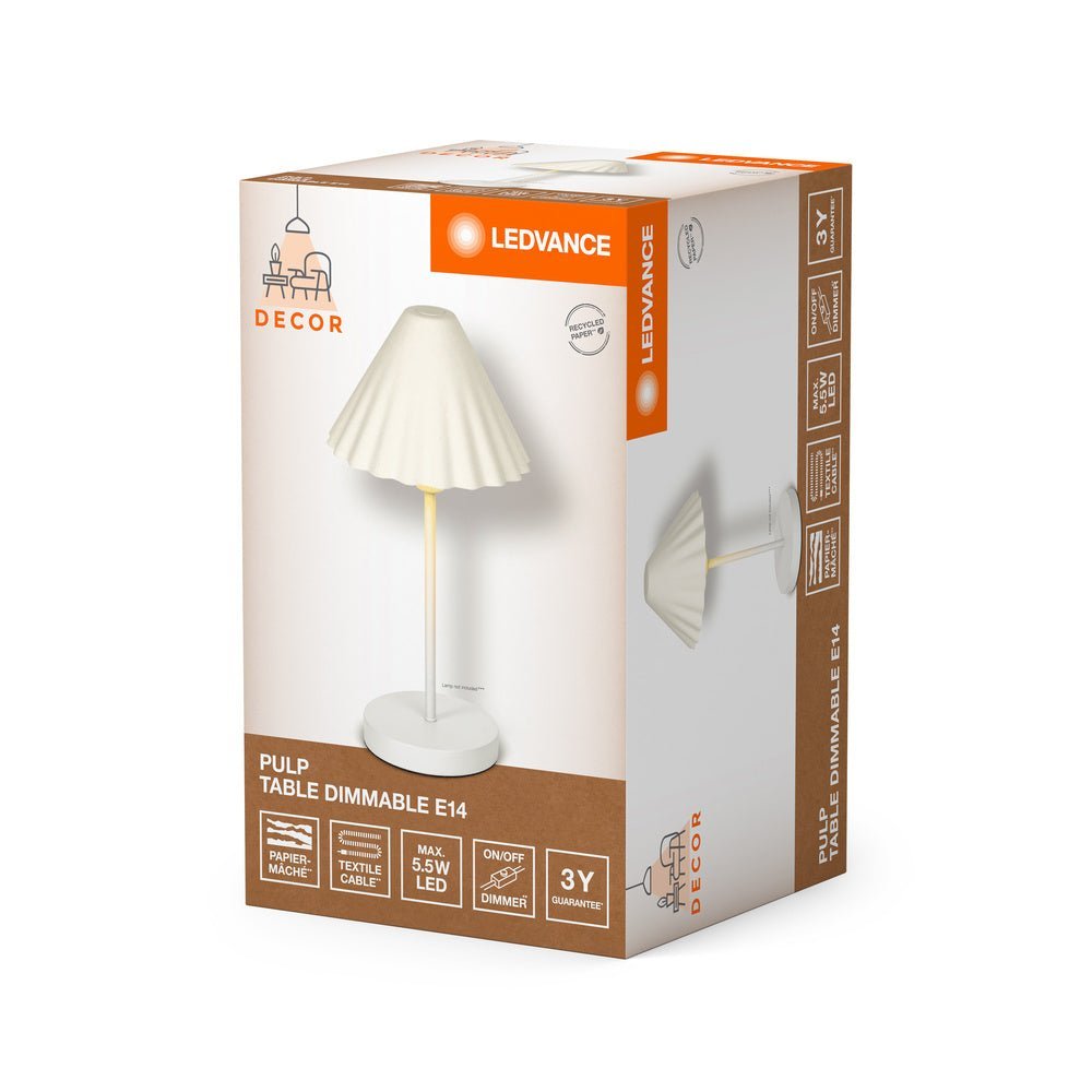 4058075837966 - Dekorativní stmívatelná stolní lampa E14 PULP TABLE - Stolní lampa - LEDVANCE e - shop