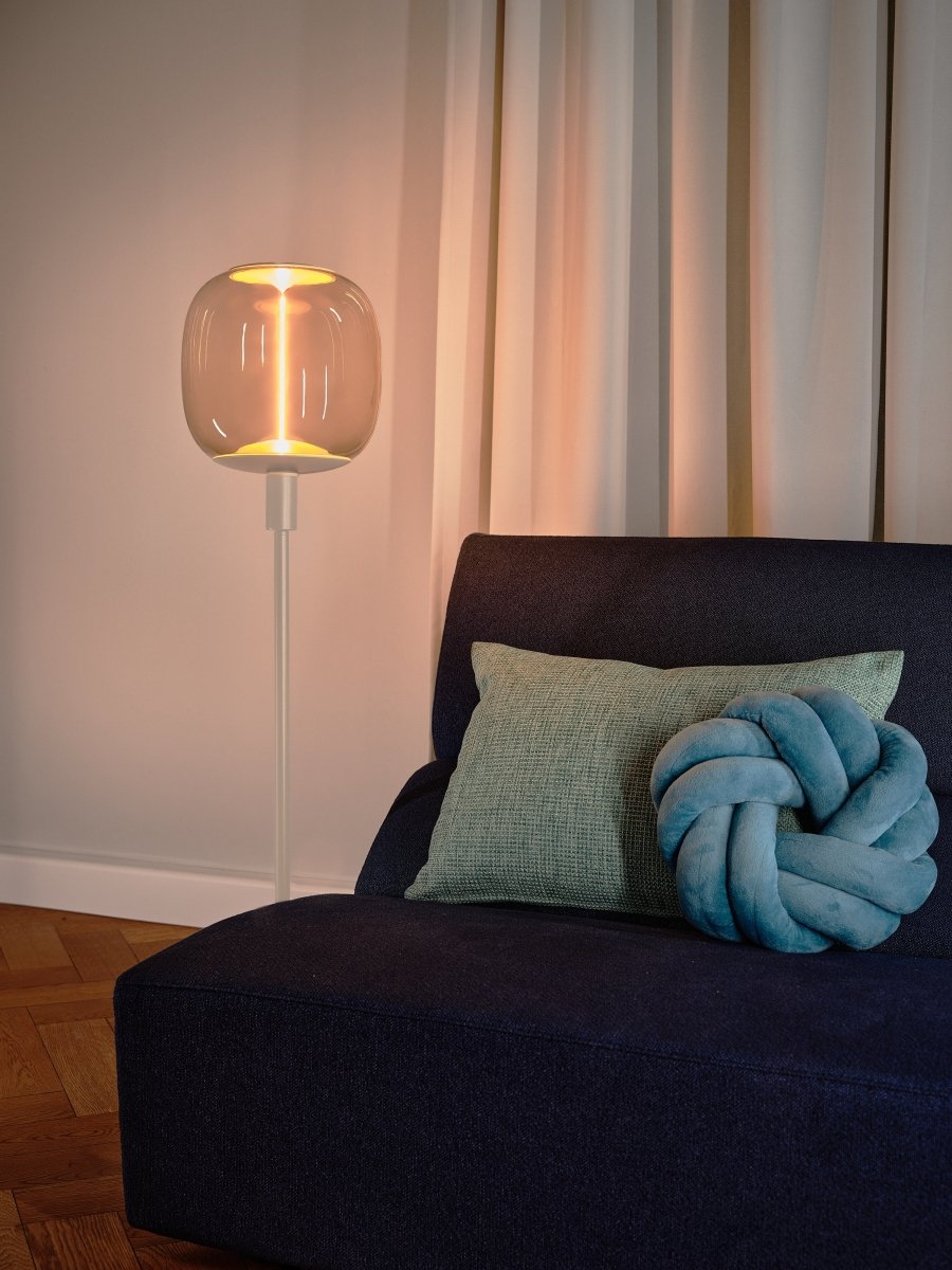 4099854440380 - Dekorativní stojací lampa E27, béžová, krátká, - Stojací lampa - LEDVANCE e - shop