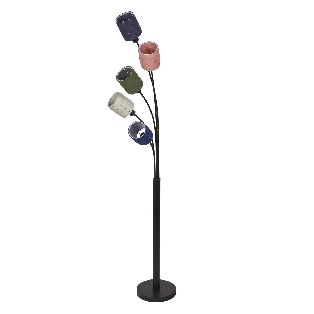 4099854454349 - Dekorativní stojací lampa Felt Weaving Cans 5xE14 vícebarevná, 505 mm - Stojací lampa - LEDVANCE e - shop