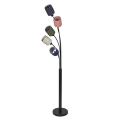 4099854454349 - Dekorativní stojací lampa Felt Weaving Cans 5xE14 vícebarevná, 505 mm - Stojací lampa - LEDVANCE e - shop