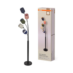 4099854454349 - Dekorativní stojací lampa Felt Weaving Cans 5xE14 vícebarevná, 505 mm - Stojací lampa - LEDVANCE e - shop