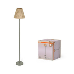 4099854454943 - Dekorativní stojací lampa Raffia, E27, zelená - Stojací lampa - LEDVANCE e - shop